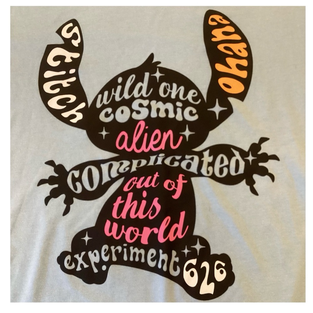 Disney “Stitch” Graphic Tee (NWT) (Size: Large/11-13) - Picture 8 of 10
